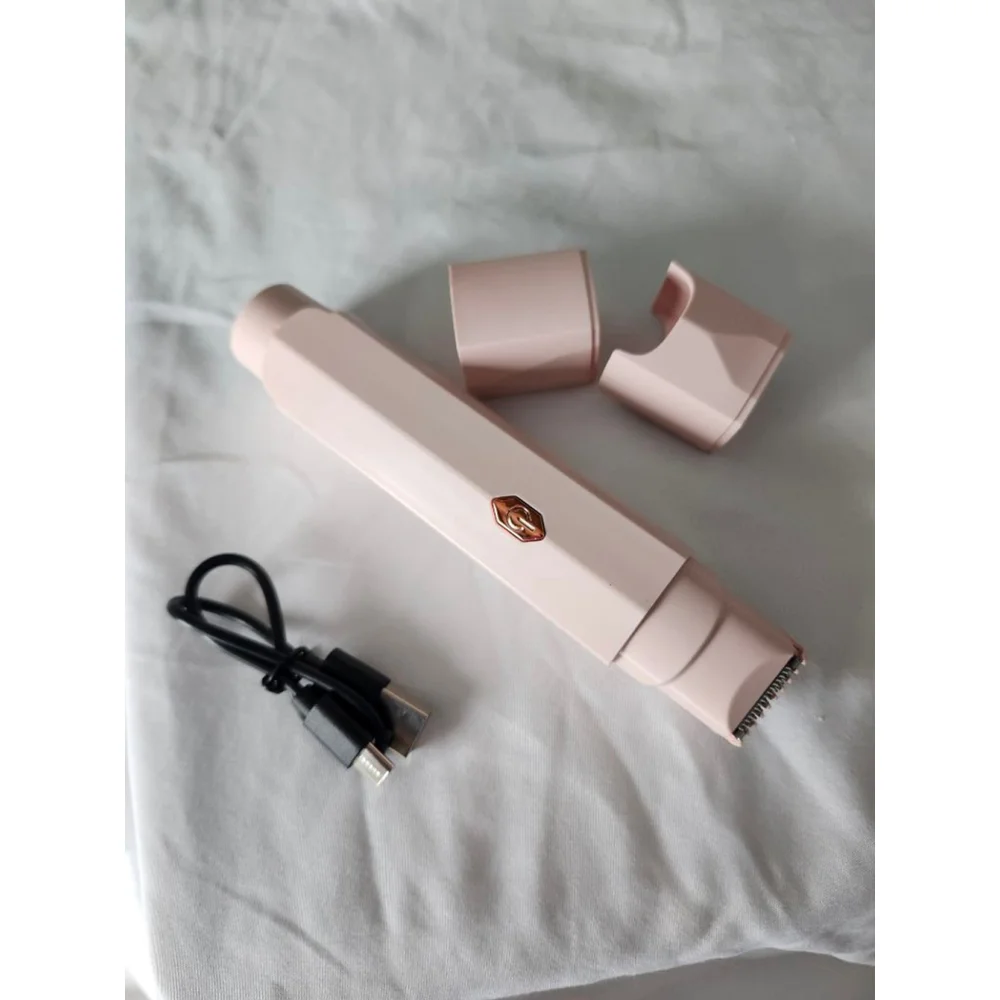 INIA Pink Double-Head Electric Hair Shaver One Size - Picture 3 of 8